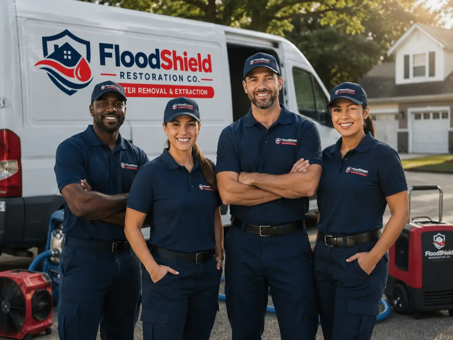 Flood Damage Restoration company in Farmland, IN