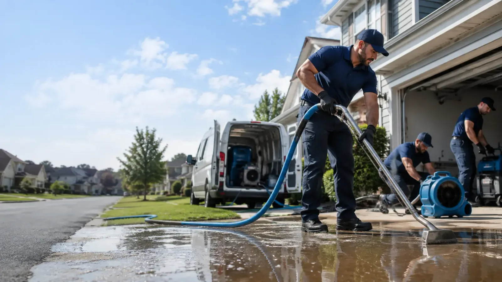 Flood Damage Restoration in Farmland, IN
